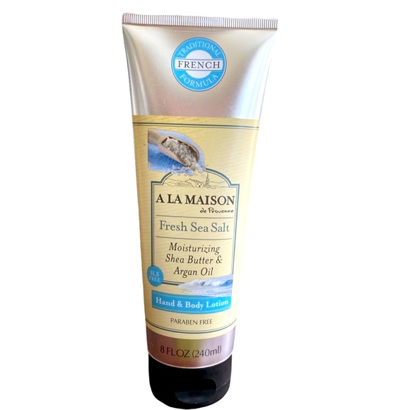 A LA MAISON DE PROVENCE HAND BODY LOTION FRESH SEA SALT MOISTURE SHEA BUTTER NEW - Picture 2 of 7